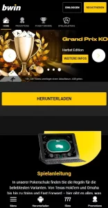 Bwin mobile-Version