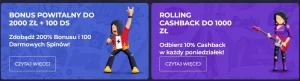 rollingslots bonus