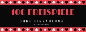 100 Freispiele ohne Einzahlung