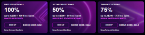 Bonusse bei Slots gallery Casino